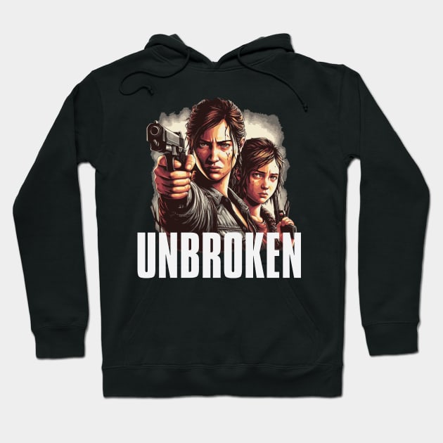 Unbroken Ellie Hoodie by whatyouareisbeautiful